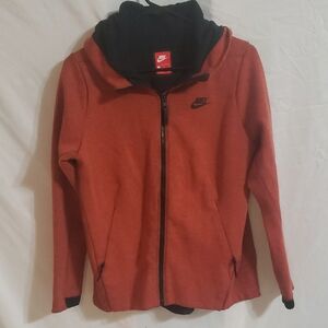 Nike Burnt Orange Zip-Up Jacket